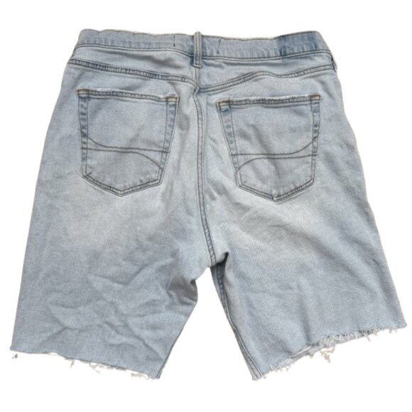 Hollister Men’s Cut Off Denim Shorts - Picture 3 of 4